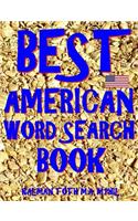 Best American Word Search Book: 133 Entertaining & Challenging Themed Word Puzzles