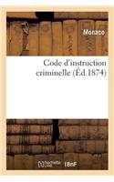 Code d'Instruction Criminelle