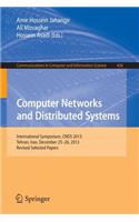 Computer Networks and Distributed Systems: International Symposium, Cnds 2013, Tehran, Iran, December 25-26, 2013, Revised Selected Papers