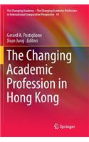 Changing Academic Profession in Hong Kong