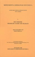 Die Chronik Heinrichs Taube Von Selbach