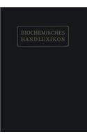 Biochemisches Handlexikon