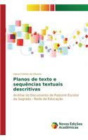 Planos de texto e sequências textuais descritivas