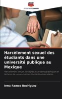 Harcèlement sexuel des étudiants dans une université publique au Mexique