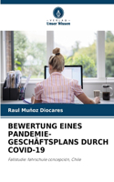 Bewertung Eines Pandemie-Geschäftsplans Durch Covid-19