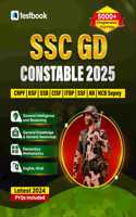 SSC GD Constable 2025 - Maths, Reasoning, English, General Knowledge in English Medium | 5000+ Chapterwise PYQs