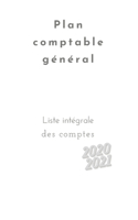 Plan comptable général 2020 2021 Liste intégrale des comptes