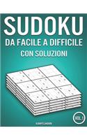Sudoku da facile a difficile con soluzioni: 400 Sudoku da facile a difficile con soluzioni (Vol. 1)