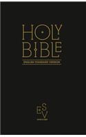 Holy Bible: English Standard Version (ESV) Anglicised Black Gift and Award edition