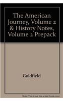 The American Journey, Volume 2 & History Notes, Volume 2 Prepack