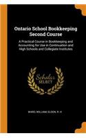 Ontario School Bookkeeping Second Course