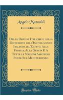 Delle Origini Italiche e della Diffusione dell'Incivilimento Italiano all'Egitto, Alla Fenicia, Alla Grecia E A Tutte le Nazioni Asiatiche Poste Sul Mediterraneo (Classic Reprint)