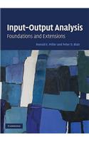 Input-Output Analysis: Foundations and Extensions