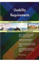 Usability Requirements A Complete Guide - 2020 Edition