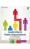 Leadership in Public Organizations