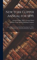New York Clipper Annual for 1899,