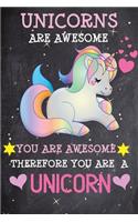 Unicorns are Awesome You Are Awesome Therefore You Are A Unicorn