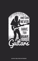 Guitar Tablature Notebook