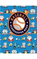 Baseball Scorekeeper Book
