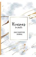 Reasons To Smile Daily Gratitude Journal