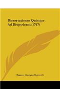 Dissertationes Quinque Ad Dioptricam (1767)