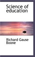 Science of Education
