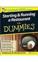 Starting and Running a Restaurant For Dummies
