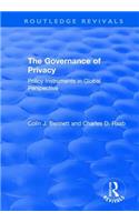 Governance of Privacy