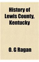 History of Lewis County, Kentucky