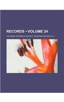 Records (Volume 24)