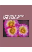 Academics of Heriot-Watt University