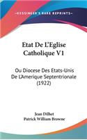 Etat de L'Eglise Catholique V1