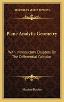 Plane Analytic Geometry