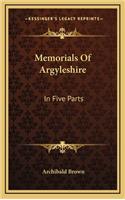 Memorials of Argyleshire