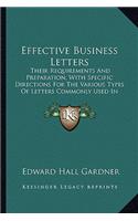 Effective Business Letters
