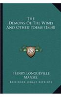 The Demons Of The Wind And Other Poems (1838): (English)