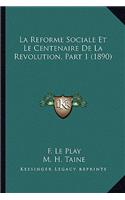 La Reforme Sociale Et Le Centenaire De La Revolution, Part 1 (1890)