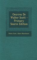 Oeuvres de Walter Scott