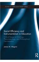Social Efficiency and Instrumentalism in Education