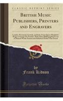 British Music Publishers, Printers and Engravers