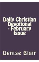 Daily Christian Devotional - February Issue