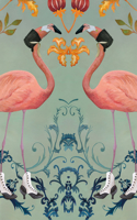 Sandrine Chambery Flamingo's Lined Notebook