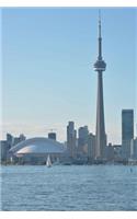 Toronto Skyline Over Lake Ontario Canada Journal: 150 Page Lined Notebook/Diary: 150 Page Lined Notebook/Diary