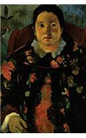 "Portrait of Suzanne Bambridge" by Paul Gauguin - 1891: Journal (Blank / Lined)(Art of Life Journals)