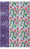 Patterns 15 Notebook: Blank Diary Journal Log Notebook(15 Patterns 150 Lined)