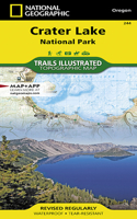 Crater Lake National Park Map