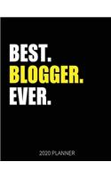 Best Blogger Ever 2020 Planner