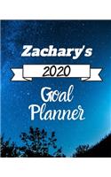 Zachary's 2020 Goal Planner: 2020 New Year Planner Goal Journal Gift for Zachary / Notebook / Diary / Unique Greeting Card Alternative