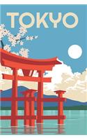 Tokyo Travel Notebook [Lined] [6x9] [110 pages]