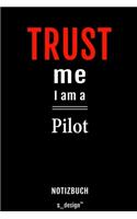 Notizbuch für Piloten / Pilot / Pilotin